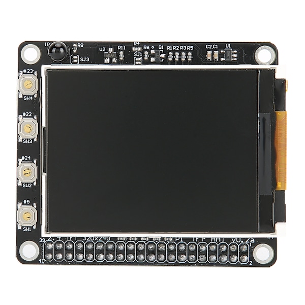 LCD-berøringsskjerm TFT Mini-skjerm for Raspberry Pi 4B 3B 2b a 2,4 tommer 320 x 240