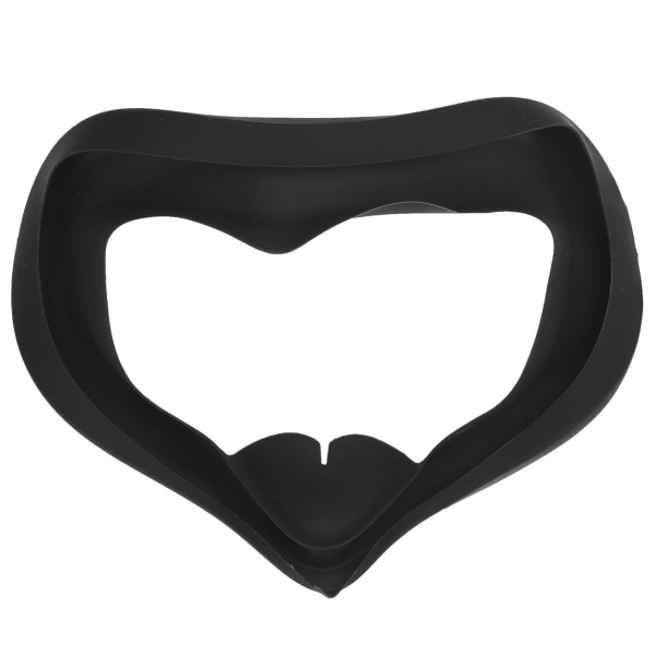 Silikoninen silmäpeite Oculus Quest2 VR -kuulokkeille, hikoilun esto, valoa estävä silmäpeite (Black )