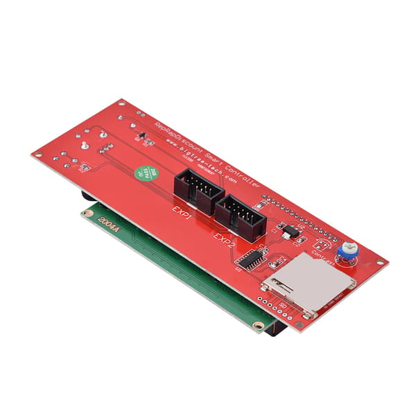2004 LCD-skärm Smart Controller med adapter för RAMPS1.4 3D-skrivare