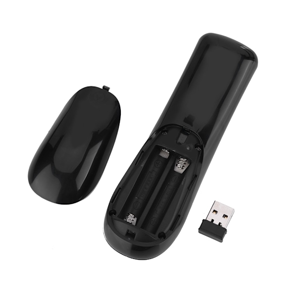 2,4 GHz Fly Air Mouse T2 Mini Fjärrkontroll Trådlös 3D Gyro Motion Stick för 3D Sense/Spel/PC