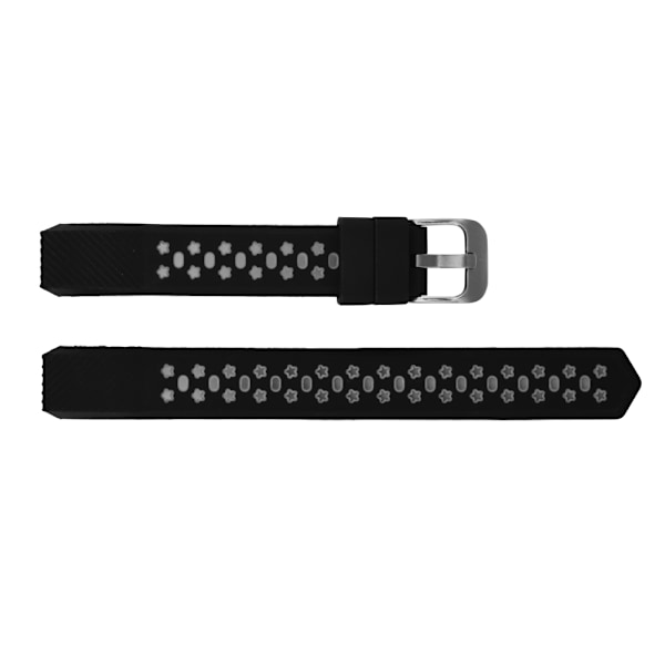 Silikone håndledsrem Smart armbånd udskiftningsrem til Fitbit Alta HR/Fitbit sort og hvid