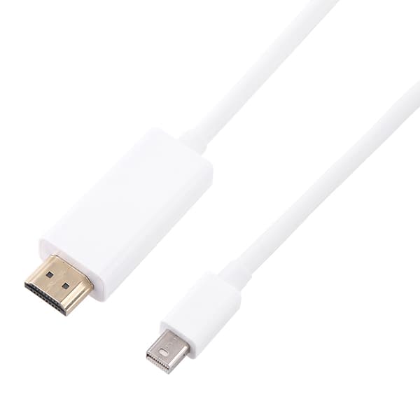 Mini DisplayPort DP til HDMI Adapter AV Konverter Kabel til Apple Mac Macbook 1.8M