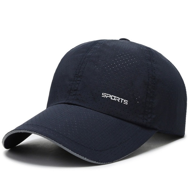 Kesä Ohut Nopeasti Kuivuva Lippi Miesten Lippi Ulkona Aurinkohattu Rentti Kalastus Aurinkohattu Baseball-Lippis Navy blue