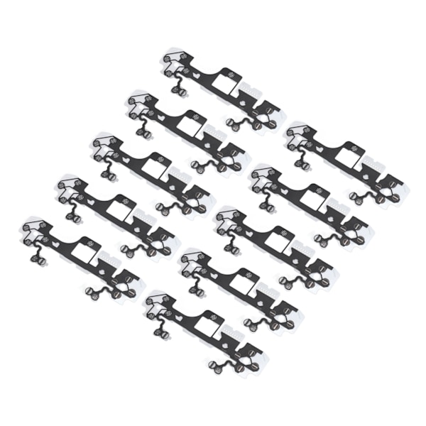 10 stk. ledende film tastatur flexkabel L R analoge pinde ledende film reparationsdel tilbehør til PS5 controller V3.0