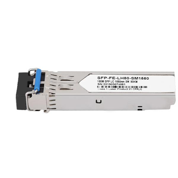 SFP-FE-LH80-SM1550 80KM 100MB Enkeltmodus Dobbel Fiber Transceiver Optisk Modul