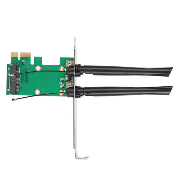 Mini PCIE - PCIE -sovitinkortti, langaton Wifi -työpöytätietokoneen verkkosovitin (2DB -antenni)