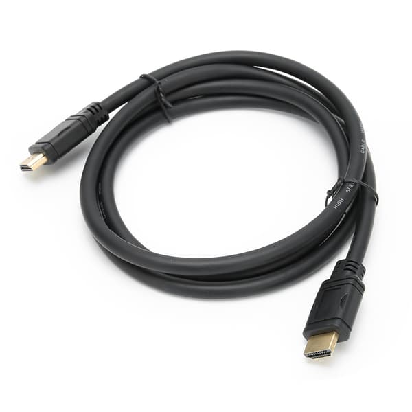 High Definition Multimedia Interface-kabel, hane till hane, datakabel, dator, TV, surfplatta, 1,5 meter