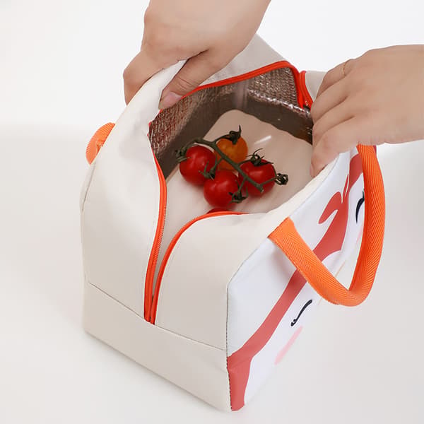Søt Lunsjpose Tote Bag Lunsjpose for Kvinner Lunsjboks Isolerte Lunsjbeholder