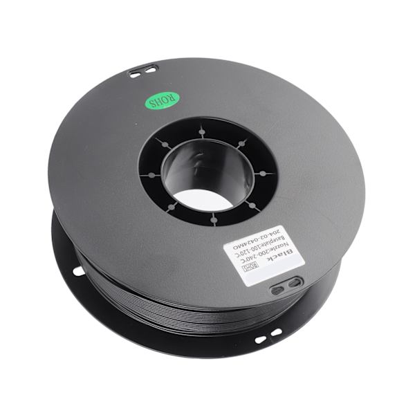 Kulfiber PETG Filament 1,75mm Sort PETG CF 3D-print Filament Letvægts Høj Styrke til FDM 3D-printer