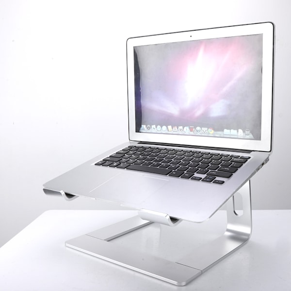 Avtagbar anteckningsblockhållare Oxidation Sandblästring Process Aluminiumlegering Laptop Stativ