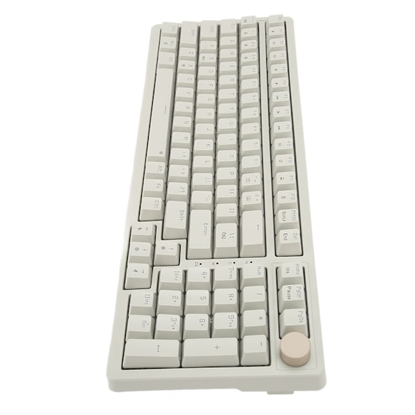 Mekanisk tastatur N Key Rollover Hot Swappable 20 lyseffekter Rød switch USB kablet tastatur