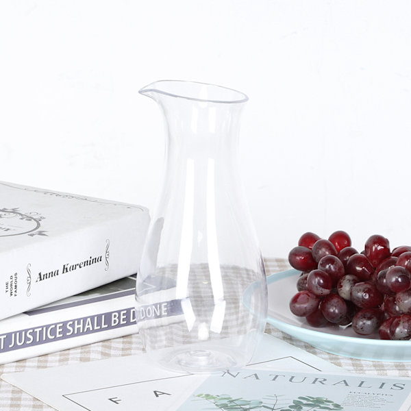 Akryl transparent juiceflaska vatten dryck behållare kittel karaff för bar hem Jug Wine 700cc