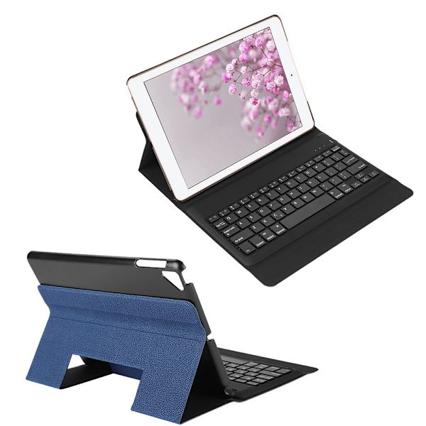 Bluetooth-tablettitietokoneen langaton folio-näppäimistökotelo Apple iPad Prolle 9,7 tuumaa (sininen)