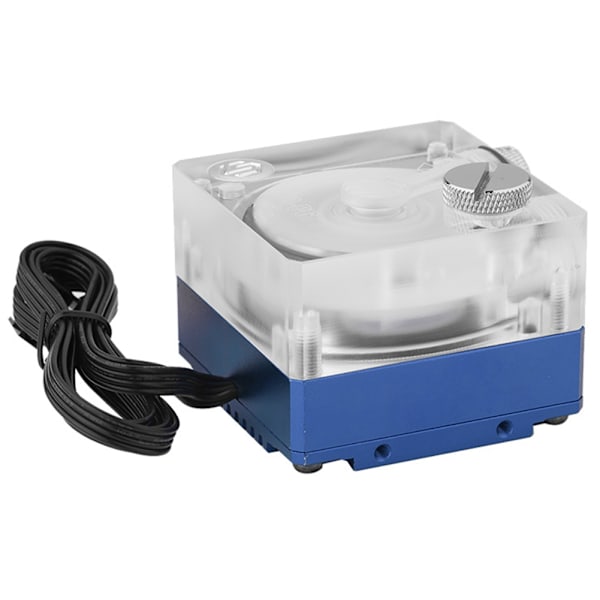 Datorvattenkylning cirkulationspump ultratyst akrylpump 500L (blå)