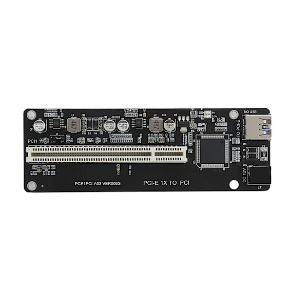 PCIE till 2-portars PCI-expansionskortsadapterchip för övervakningsvideoinspelningskontroll