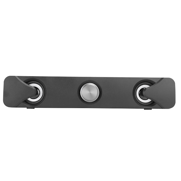 SADA V‑110 Langallinen raskas basso kotiteatteri työpöydän pieni subwoofer kaiutinMusta