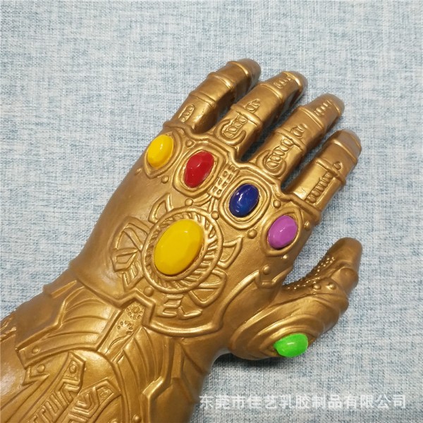 Valoisa Avengers Infinity War Infinity Gauntlet Led Light Thanos Led -hansikkaat Cosplay -rekvisiitta Lapset   hansikkaat Marvel  lasten  cos