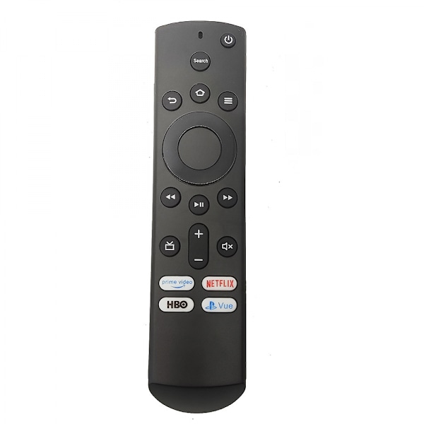 NS-RCFNA-19 Fjärrkontroll för alla Toshiba Fire TV-utgåvor och alla Insignia Fire TV-utgåvor - Ingen röstfunktion.