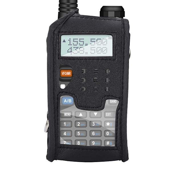 Walkie Talkie Læder Etui Cover til BAOFENG UV-5R  UV-5RA  Plus UV-5RE Plus UV-5RB