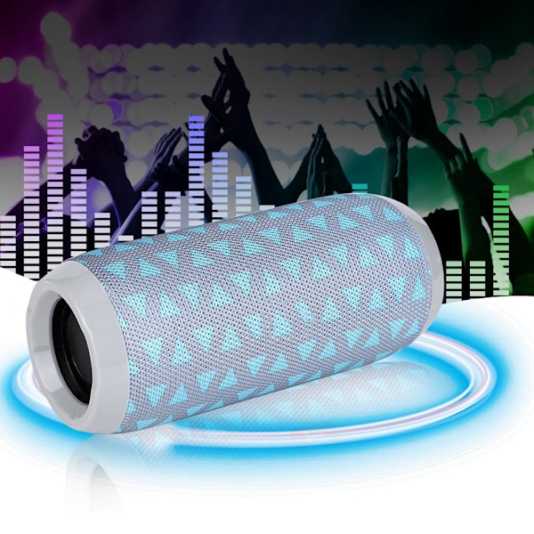 Kannettava Bluetooth-kaiutin, langaton stereobasso, tukee TF-korttia, USB:tä ja FM-radiota (vihreä)