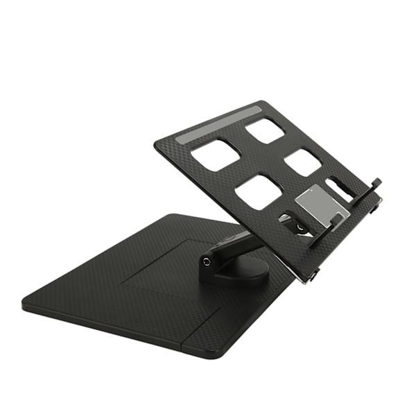 Laptopstativ med 360° roterande bas Justerbar Multifunktionell Ergonomisk Laptop Riser Hopvikbar Lyftbar Laptopstativ
