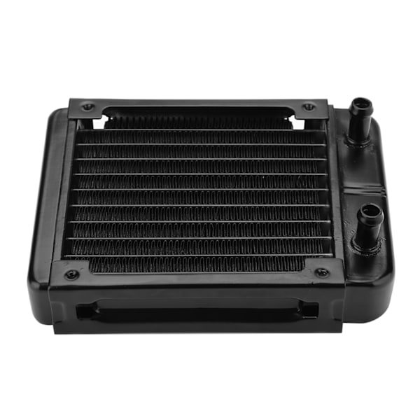 120MM Dator CPU Vattenkylning Radiator Kylare Kylfläns 10 Rör