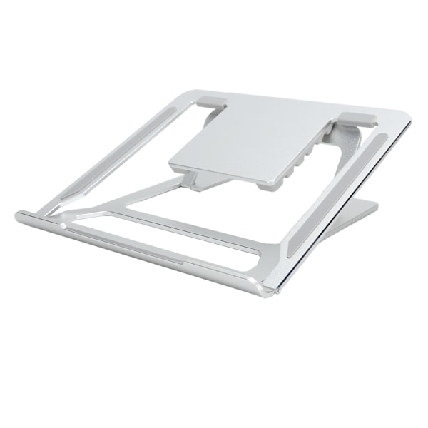 Bærbar computer stand, foldbar, bærbar, sølv, aluminiumlegering C6, laptopstativ til 11-17 tommer bærbare computere