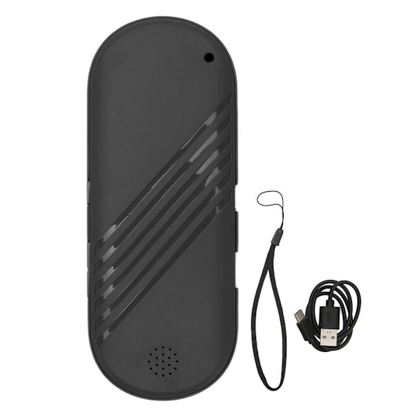 Under Pillow Speaker Multifunksjonell Stereo Deep Bass Mini Bluetooth Conduction Speaker for Sleeping Black