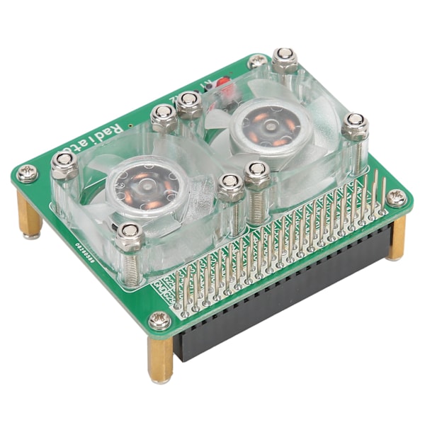Køleventilator Modul Dual Køler Udvidelseskort Computer Tilbehør til Raspberry Pi