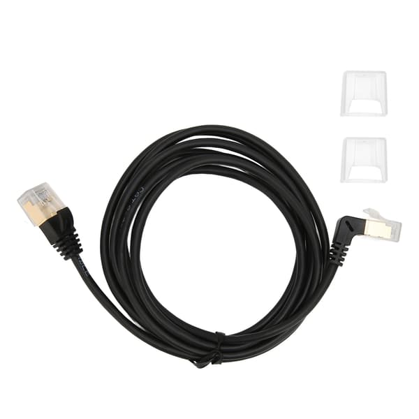 Cat8 Ethernet-kabel CAT8 OD 3,8 mm 2 m han til han holdbar PVC han til han Ethernet-kabel til switch-server