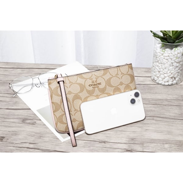 Herr-, damplånbok Business Casual Clutch Bag Stor kapacitet Mobiltelefonväska Businessväskor Europeiska och amerikanska modeväskor-Svart