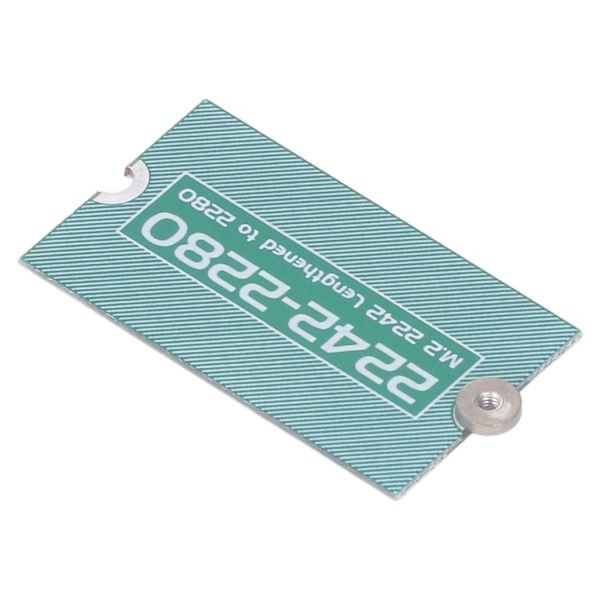 M.2 NGFF NVMe längdförlängningsadapterfäste PCB M.2 SSD förlängningsfästekortplatta för 2242 till 2280