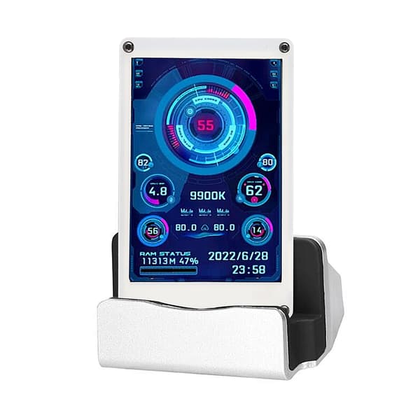 3,5 tommer PC Temp Monitor Dobbelt USB Interface IPS USB Mini Skærm CPU GPU RAM HDD Data Monitor til AIDA64 til Windows til Linux