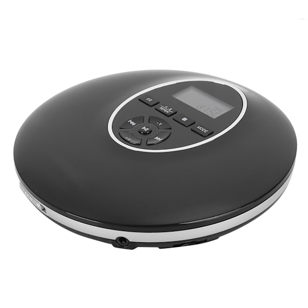 Q50 Liten Bärbar CD-spelare för Studenter HD Repeater LCD-skärm Stereo Hörlurar