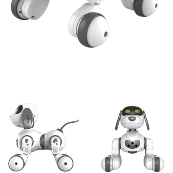 Intelligent LED-følelsesdans og syngende programmerbar robot hund fjernbetjening til børn