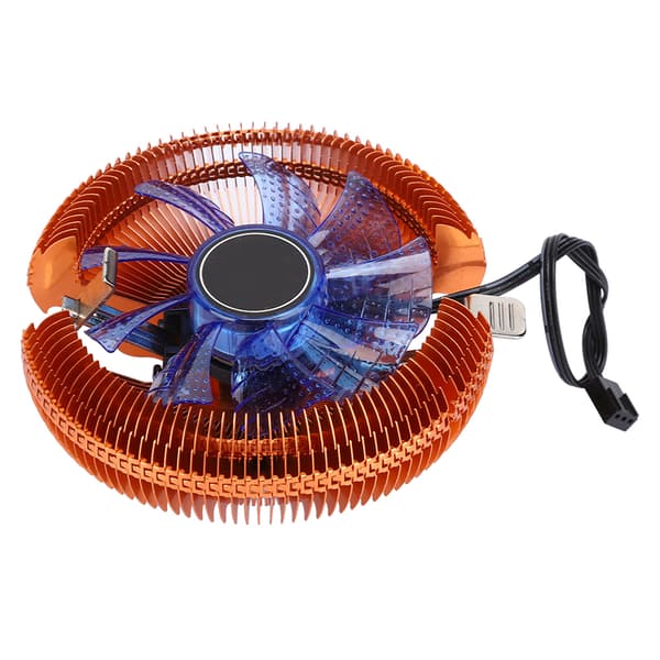 8,5 cm 3,3 tommer LED-lys CPU-køleventilator computerdel til Intel 1156/ 1155/ 1150/ 775 AMD FM1/FM2/AM3+/AM3/AM2+/AM2