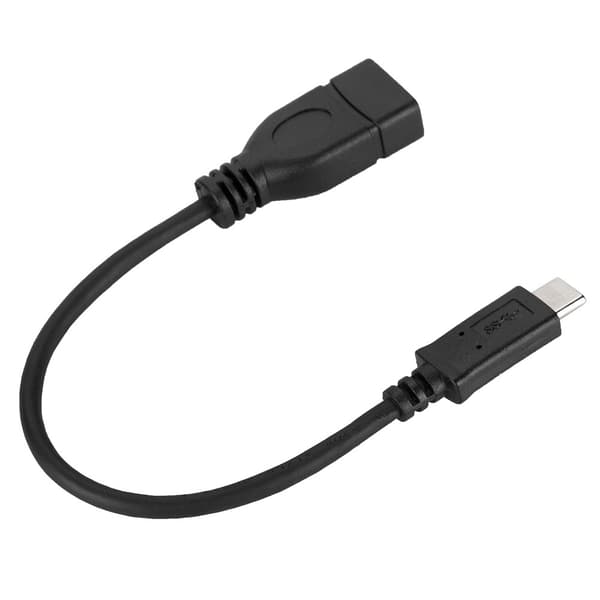 USB OTG 3.1 Kabel Type C Adapter OTG Data Konverter Oplader Kabel Ledning (20cm)