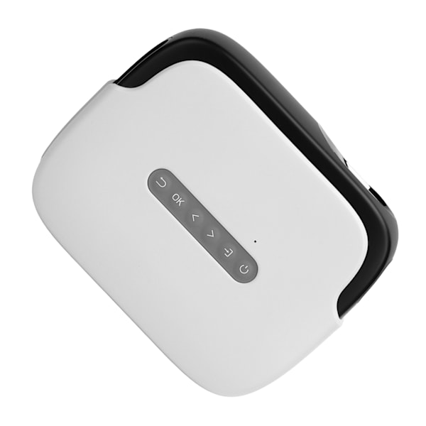 DR‑860 1080P Mini Projektor Svart LED Bærbar Projektor Hjemmekino Smart Projektor AC 100‑240VEU Plugg