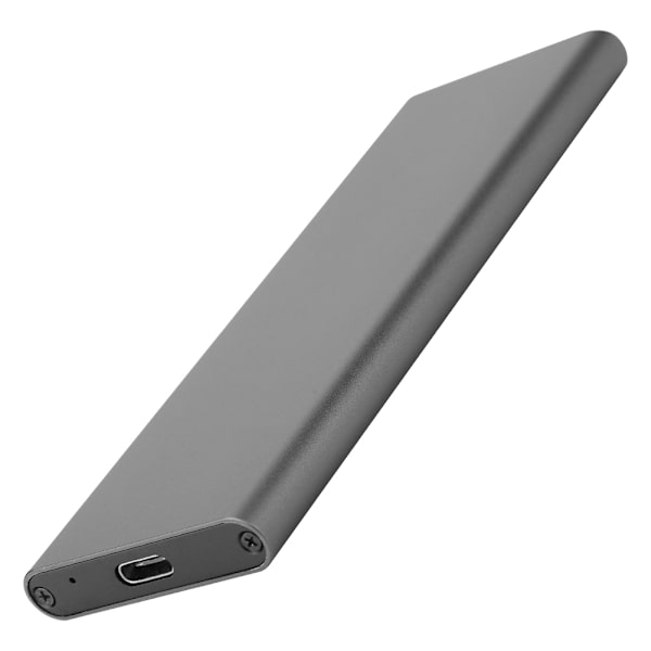 6017-RTK USB 3.1 Typ C till NGFF M.2 B Key 10G Höghastighets SSD Adapterhölje (Rymdgrå)