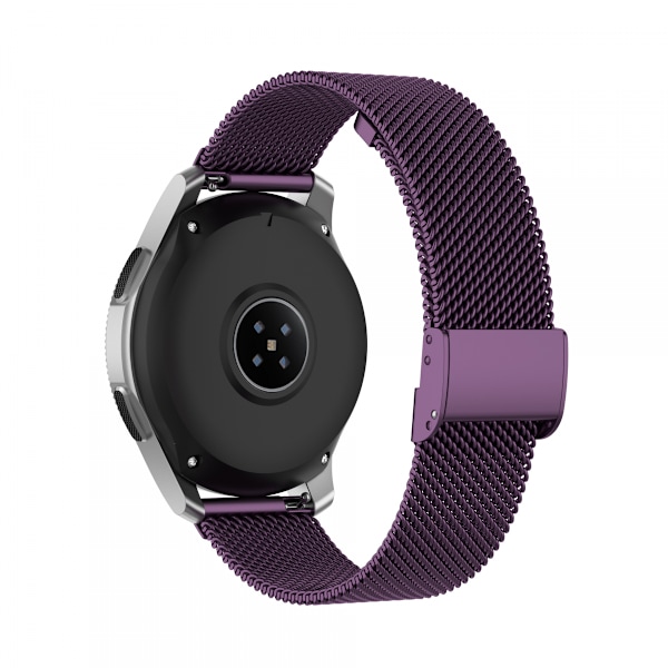 Til 20mm Metalremme til Samsung Galaxy Watch, rustfrit stål udskiftningsrem til Galaxy, GTS2, P22, S2, T42, CF22, GT06, Y20 pro, Android Smart