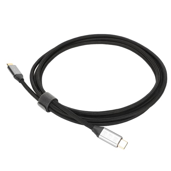 USB C til USB C 3.1 Gen 2-kabel 100W 20V 5A Power Delivery 4K 60Hz Video Output 10Gbps Data Sync USB C-kabel med E-markørchip 0,5m