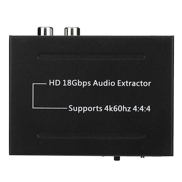 HDMI till HDMI 18 Gbps Ljuduttagare 4K * 2K SPDIF + RCA l  R