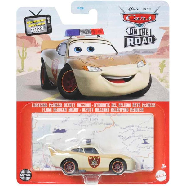 Disney Cars Disney Pixar Cars On The Road Lightning McQueen Deputy Hazzard