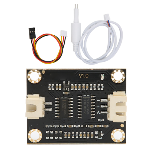 Analog TDS-sensor 2 Kontrollsystem Plug and Play Vattenkvalitetsövervakningsmodul med Vattentät Sond för Vätskedetektering