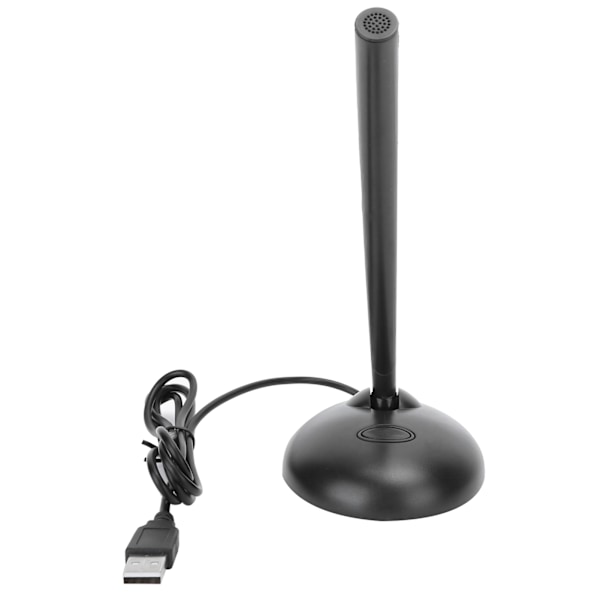 Omnidireksjonell USB-mikrofon for datamaskin-skrivebord Plug &amp; Play for opptak av chatting