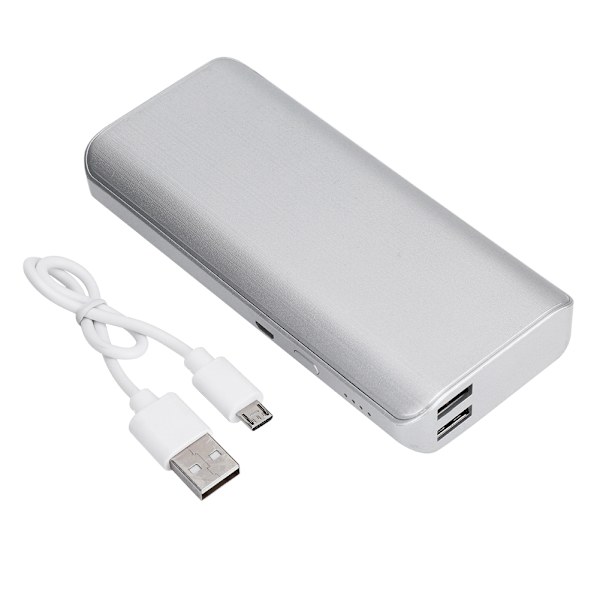 10000 mAh:n kannettava ulkoinen virtapankki USB-mobiililaturi matkapuhelimelle