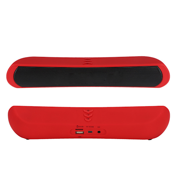 Multifunktionell lång remsa form pluggbar korttyp trådlös Bluetooth5.0-högtalare