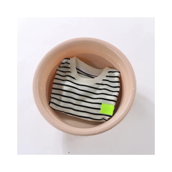 Mote Barn Kort Erme Shorts Sett Sommer Barneklær Gutter Baby Bomull T-skjorte Bukse Antrekk Svart og Hvit Stripe 130cm