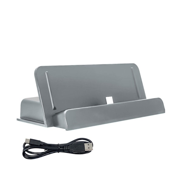 Switch Lite -latausteline | Mini latausnäyttötelakka USB Type C -portilla Nintendo Switch/Switch Lite -käsikonsolille