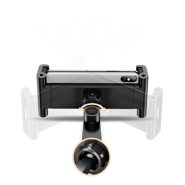 Køkken Tablet Holder 2 i 1 Vægmontering Skrivebordsstativ til 4-16,5 tommer Aluminiumlegering Metal Justerbar Multivinkel Sammenklappelig Universal